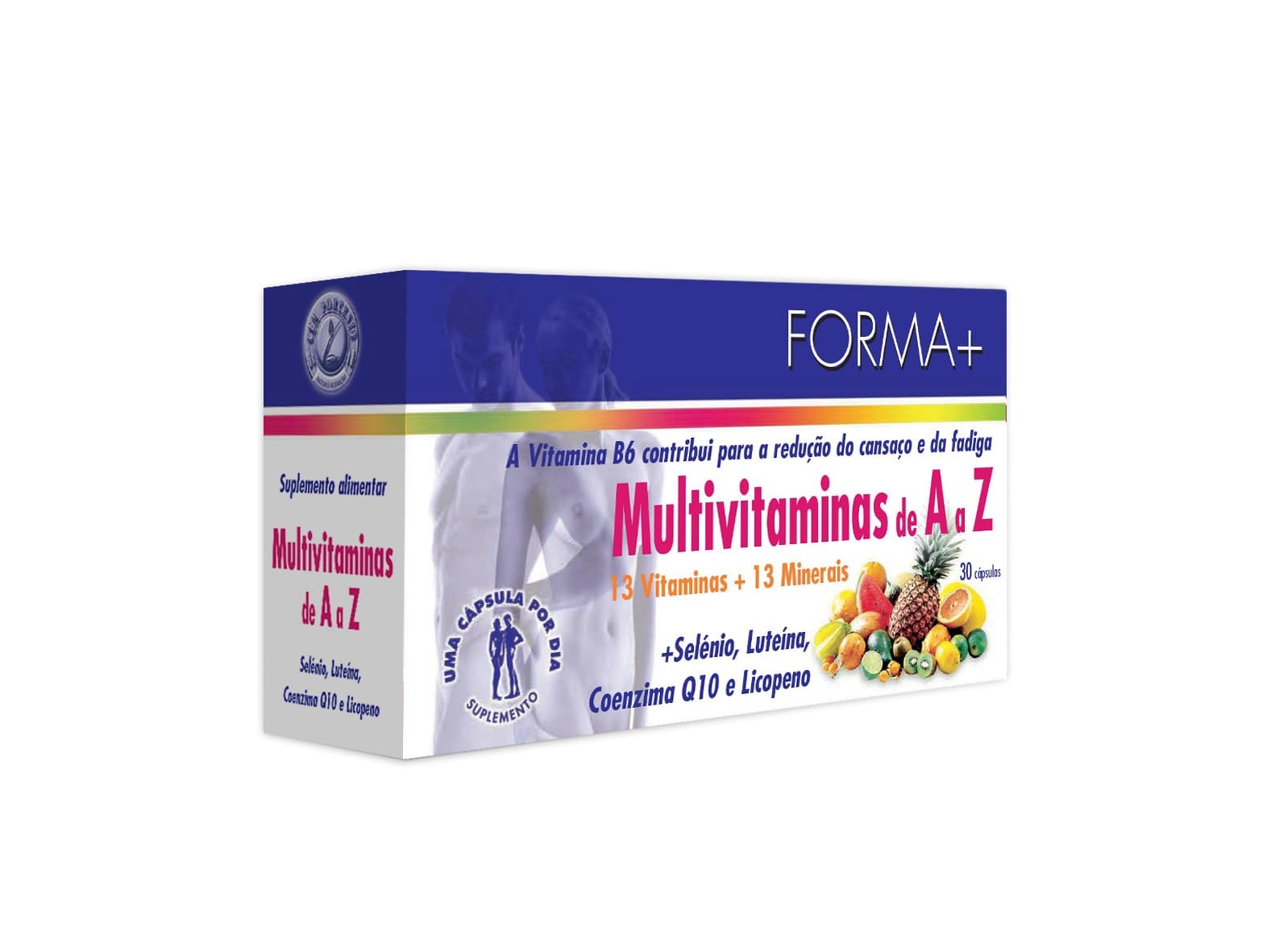 Suplemento Forma+ Multivitaminas A-z 30 Caps Forma+