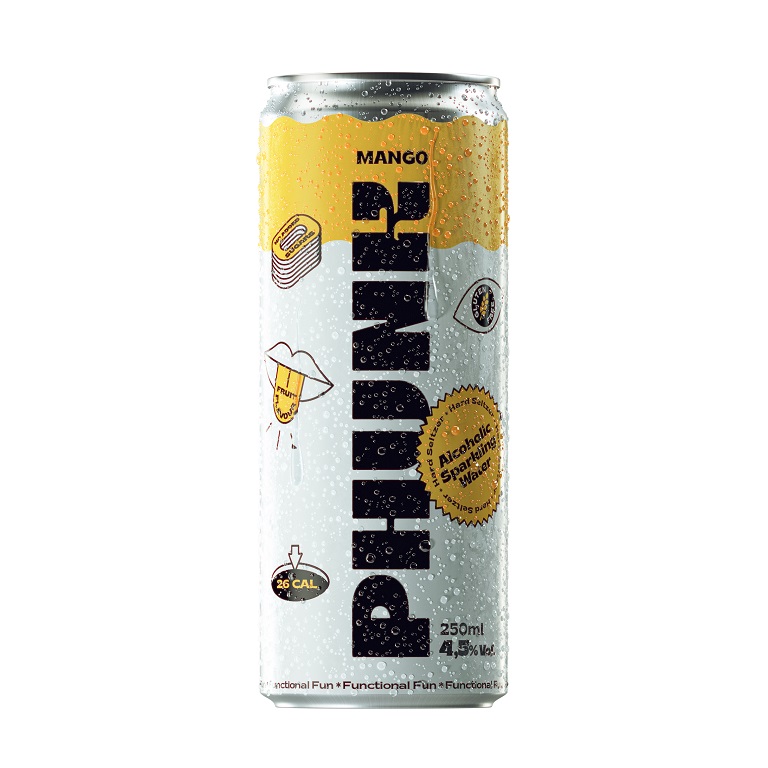 Hard Seltzer Phunk Mango 0.25 L Phunk