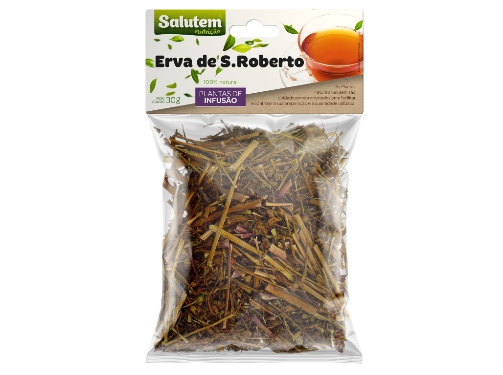Chá Salutem Em Saco Erva São Roberto 30g Salutem