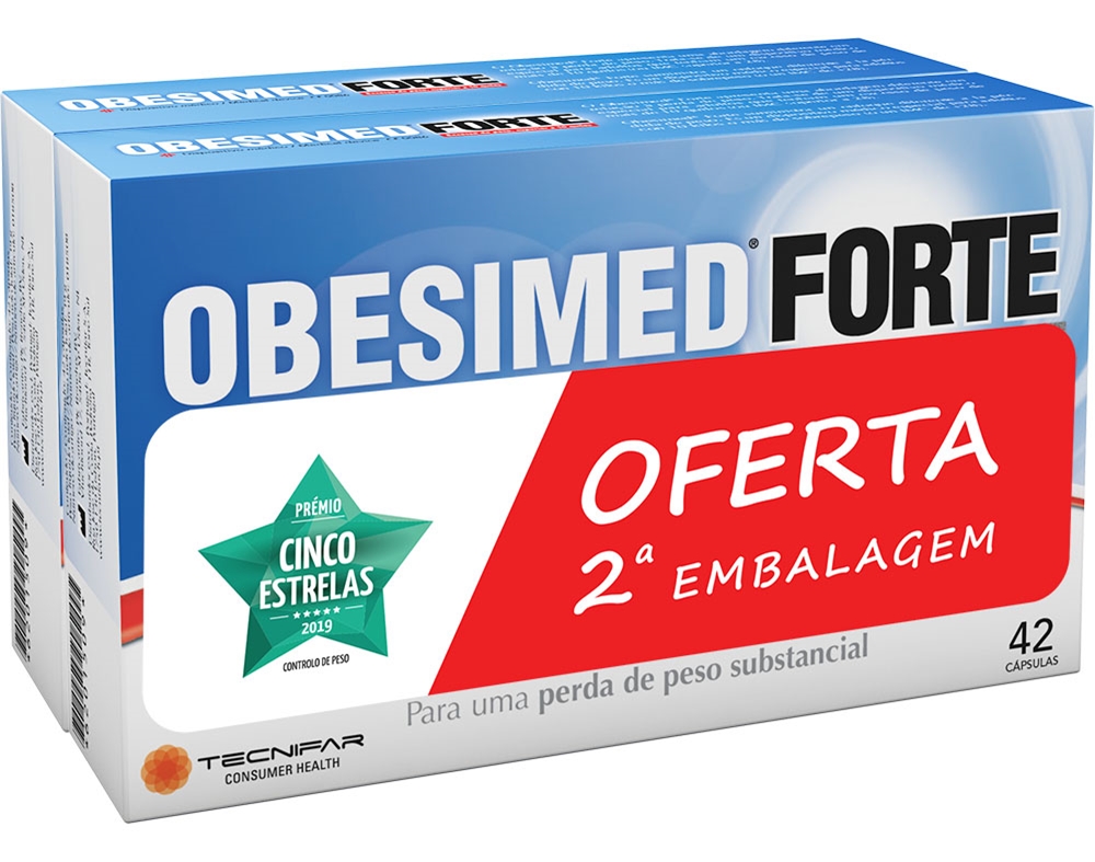 Suplemento Obesimed Forte 2x42 Capsulas Leve 2 Pague 1 Obesimed