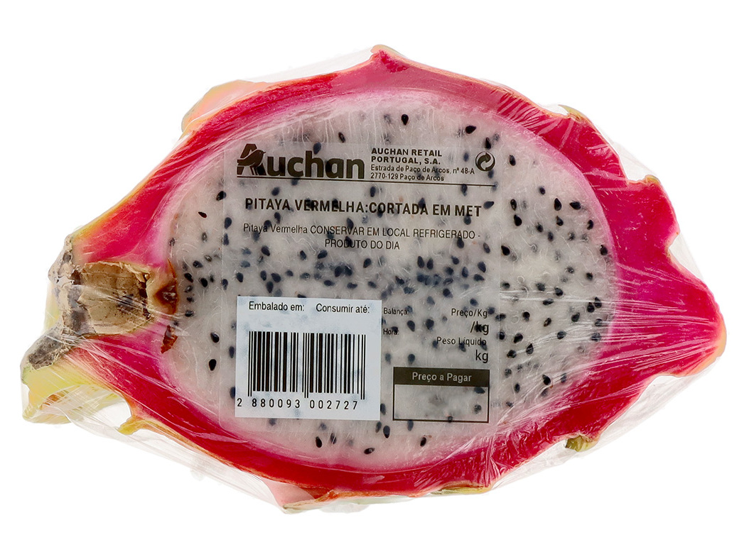 Pitaya vermelha metade kg