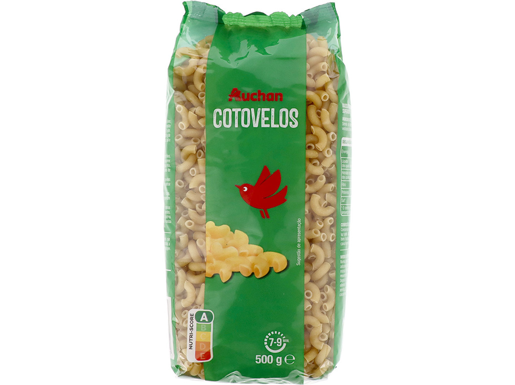 Massa Auchan Cotovelos 500g Auchan