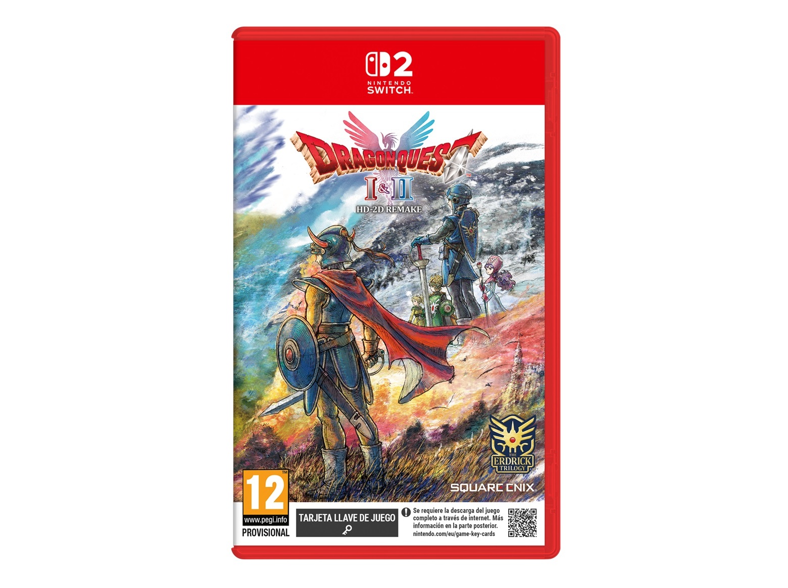 Jogo switch 2 dragon quest & ii hd 2d remake