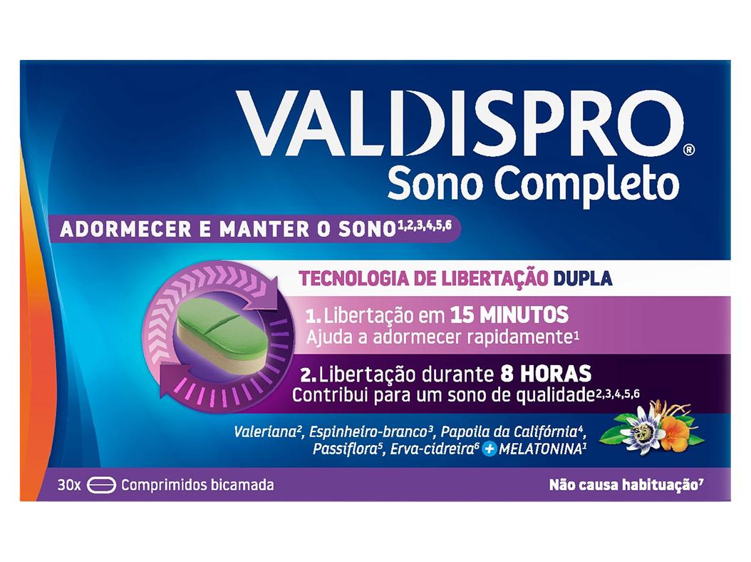 Suplemento Valdispro Sono Completo 30un Valdispro