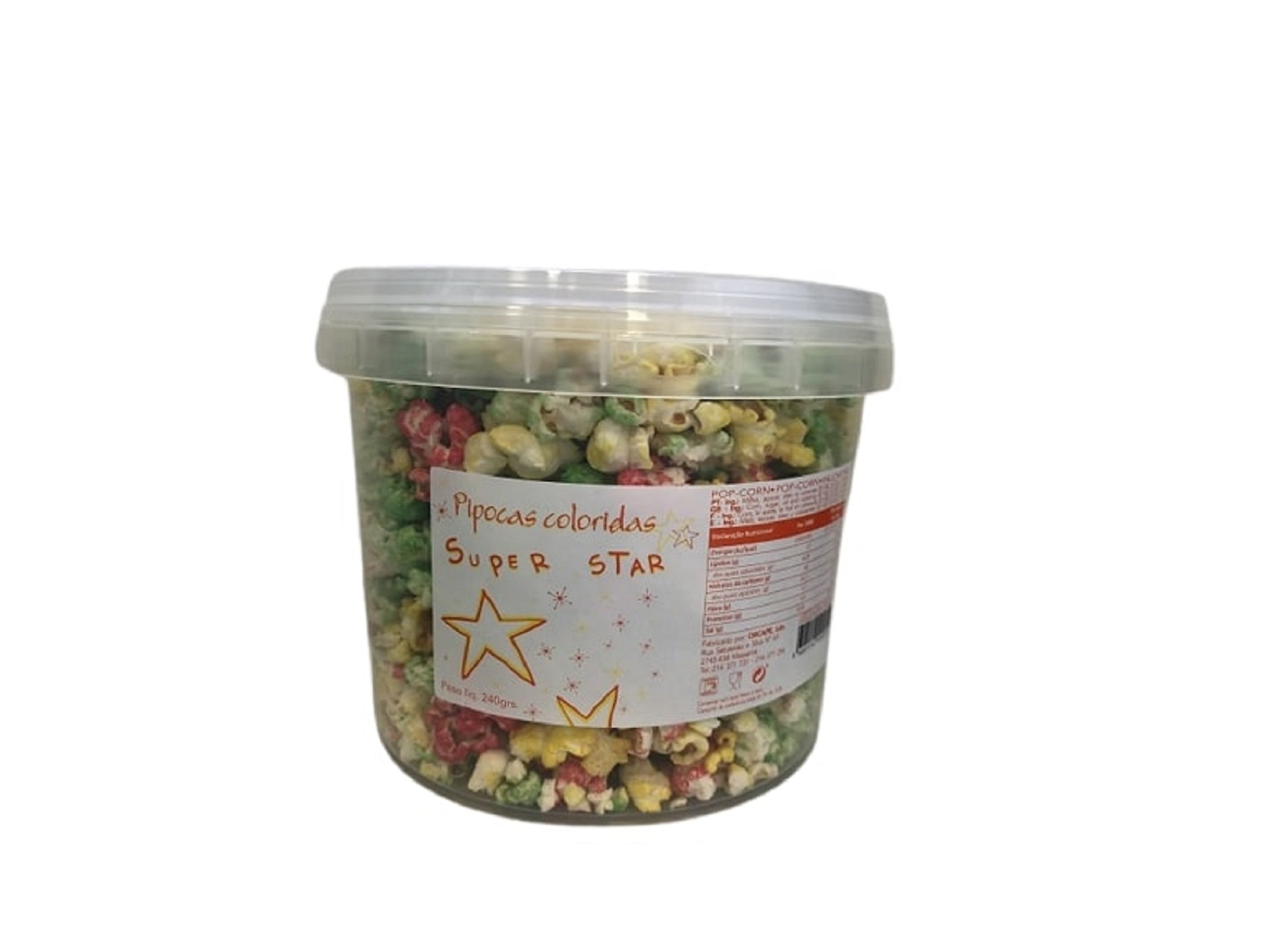 Pipocas Super Star Cor 240 G Super Star