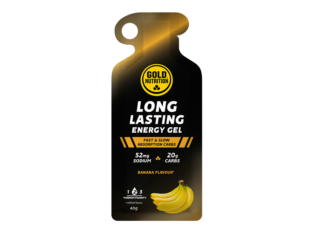 Gel Energético Goldnutrition Longa Duraçao Banana 40 G Goldnutrition