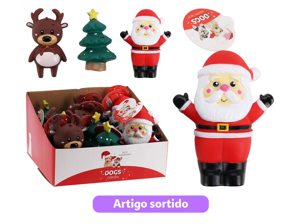 Brinquedo Cão Dogs Collection Natal Vinil Modelos Sortidos