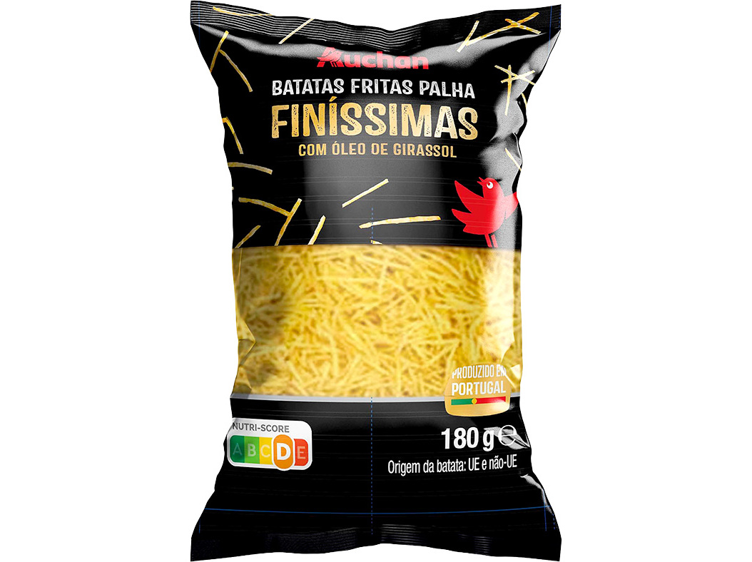 Batatas Fritas Palha Auchan Finissimas 180g Auchan
