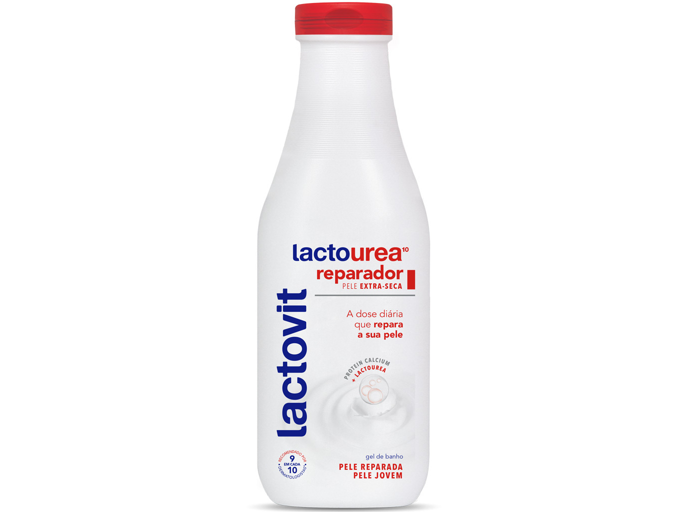 Gel de banho reparador lactovit lactourea 650ml