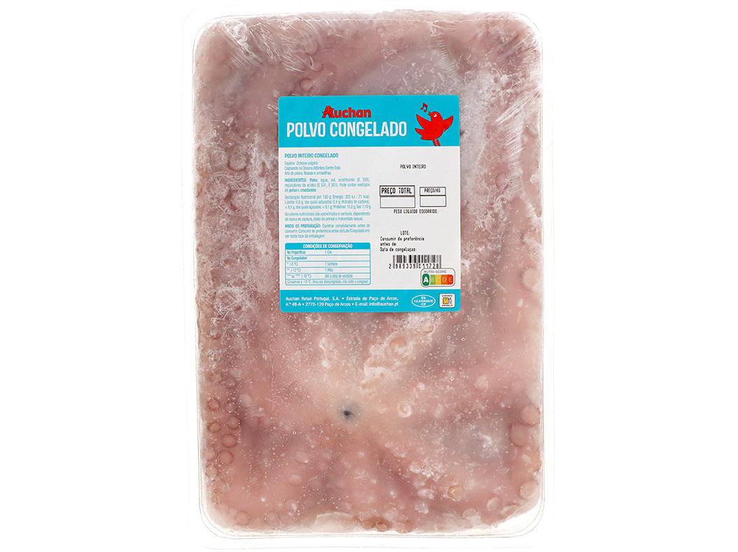 Polvo Congelado Auchan (-1.5 Kg) Auchan