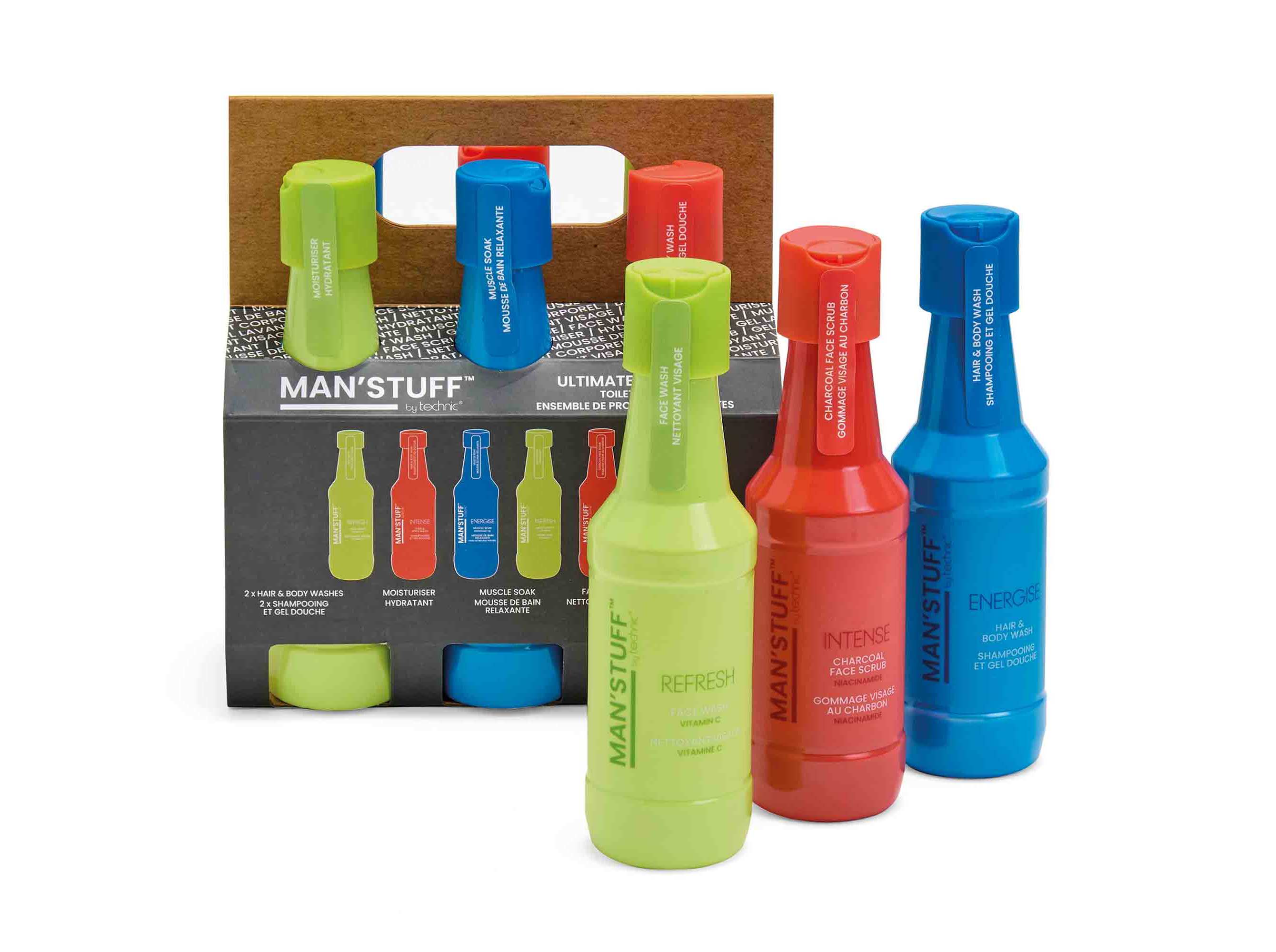 Conjunto Banho Man Stuff Ultimate Six Pack 6 Und