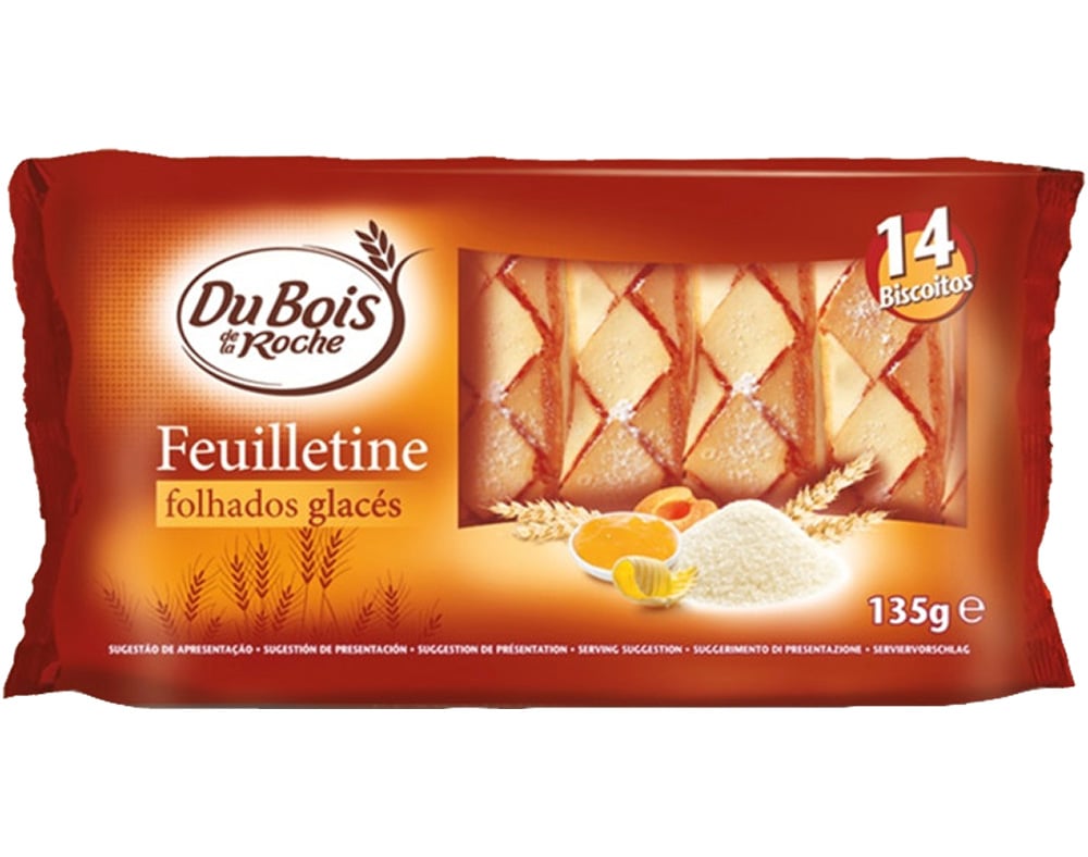 Folhados Du Bois De La Roche Feuilletine 135g Du Bois De La Roche