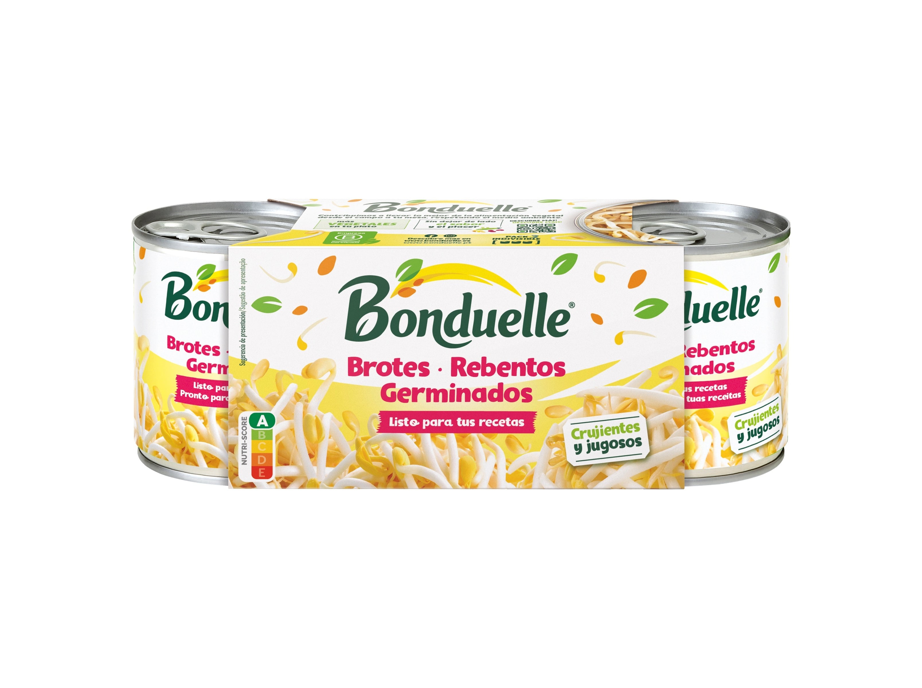 Rebentos Feijao Mungo Bonduelle 3x200(90)g Bonduelle
