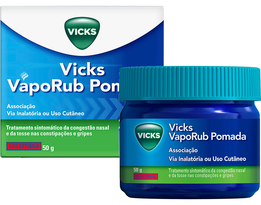 Pomada vicks vaporub 50g