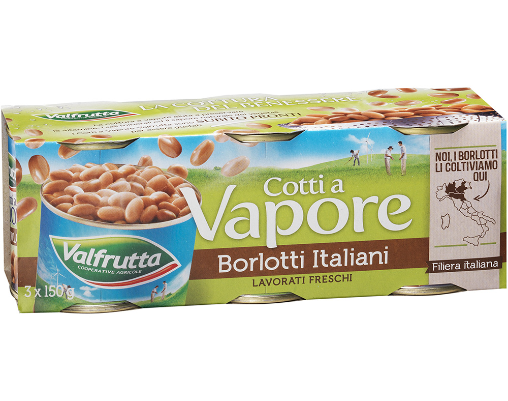 Feijão Manteiga Valfrutta Cozido Ao Vapor 3x150(140)g Valfrutta