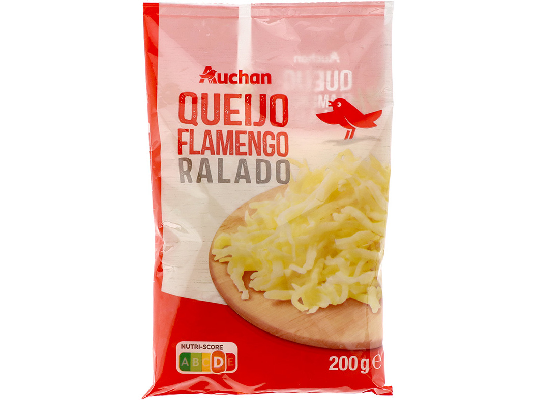Queijo flamengo auchan ralado 200g