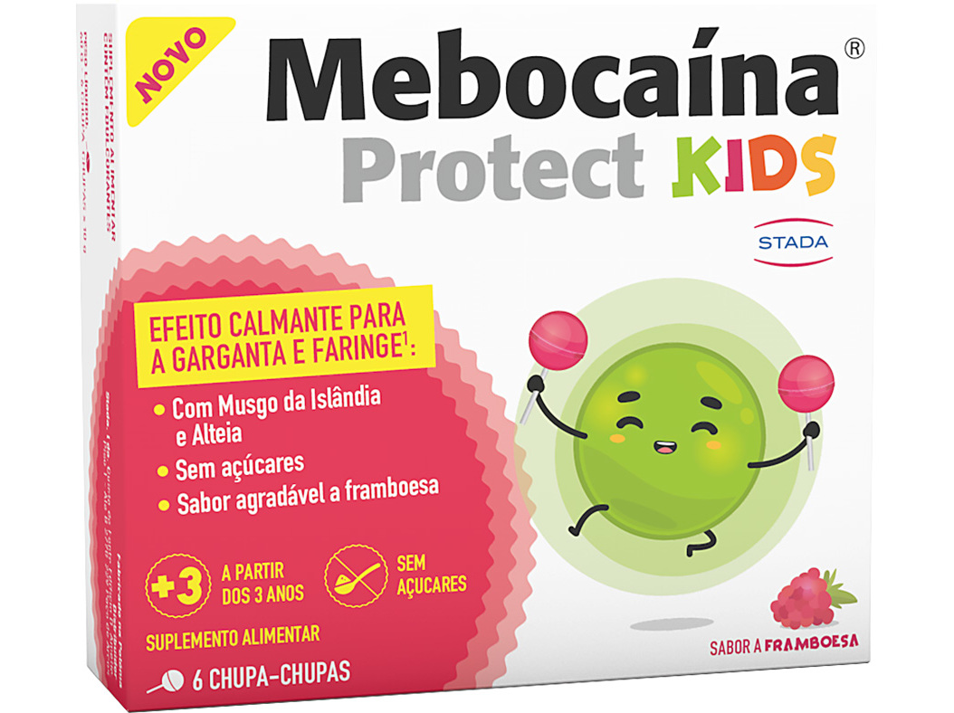 Chupa-chupa Mebocaína Protect Kids 6 Un