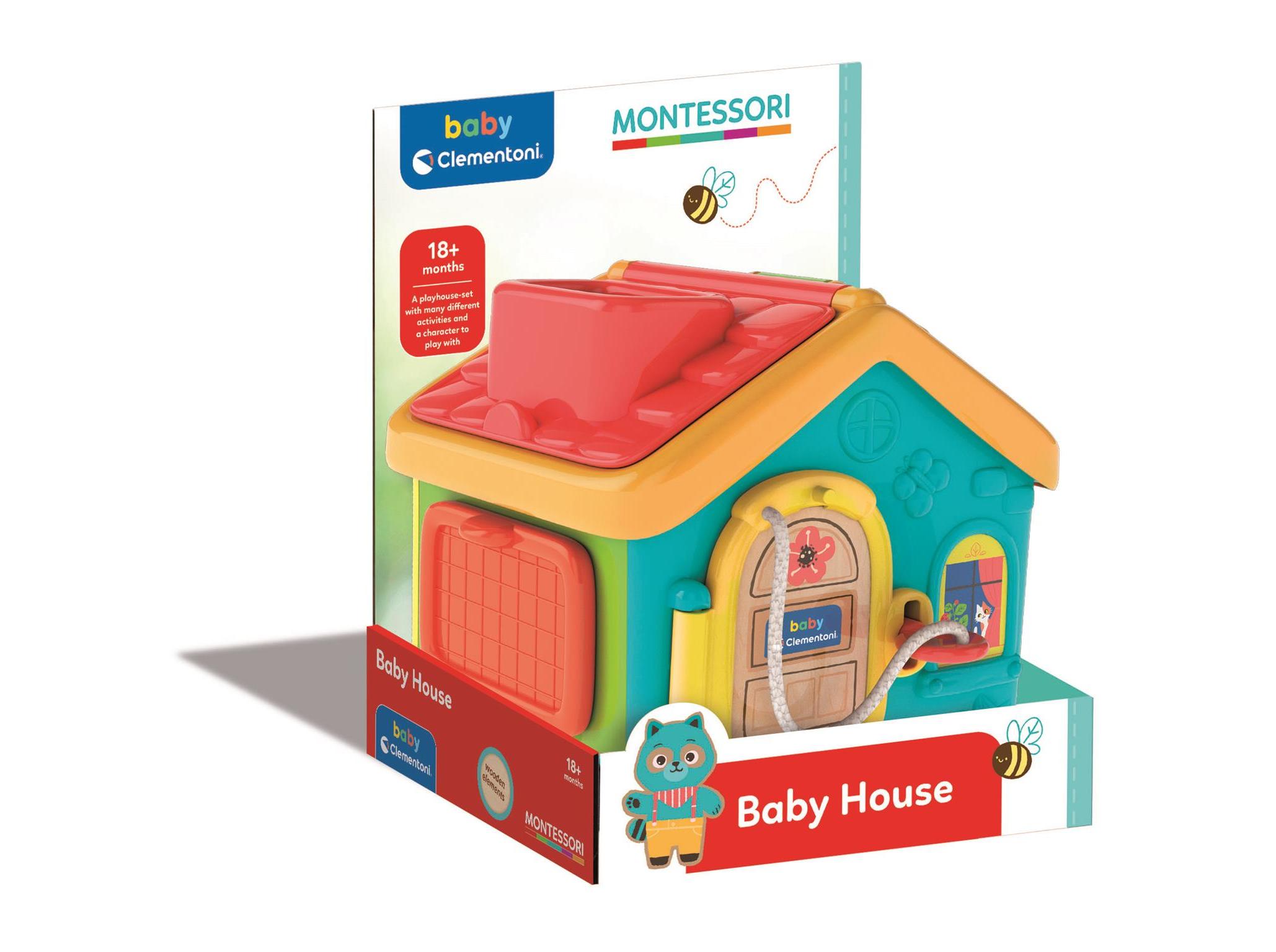 Baby Montessori Clementoni Casa De Atividades