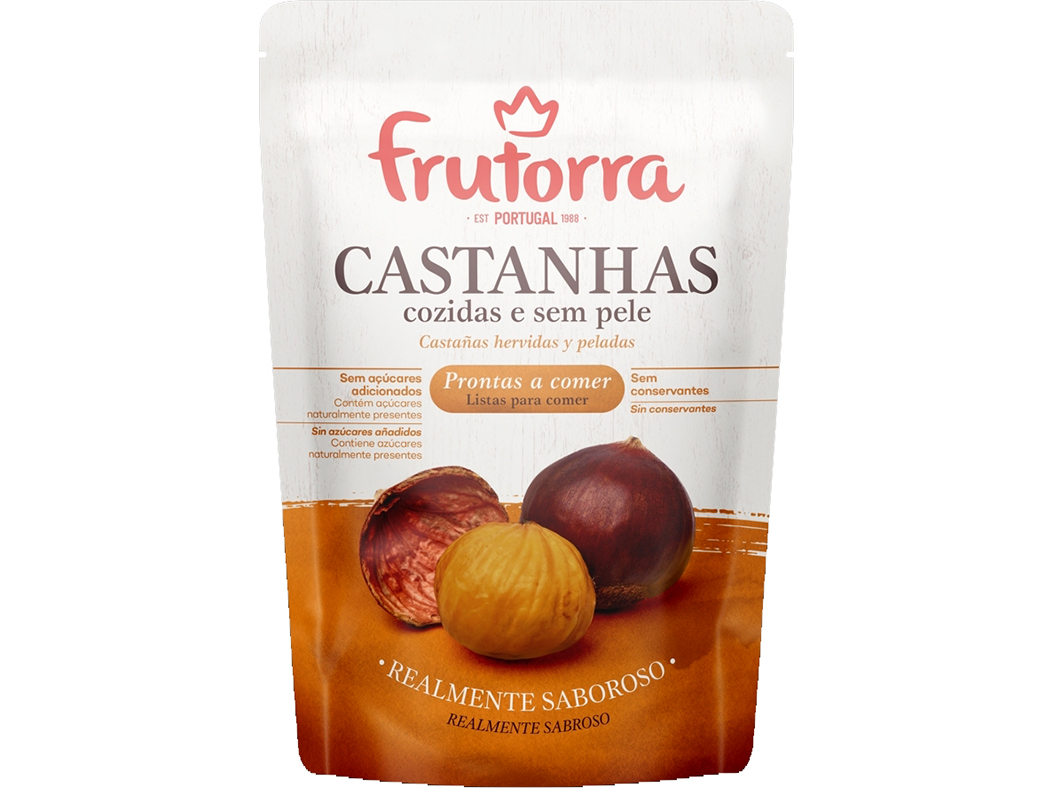 Castanhas Cozidas Frutorra 100gr
