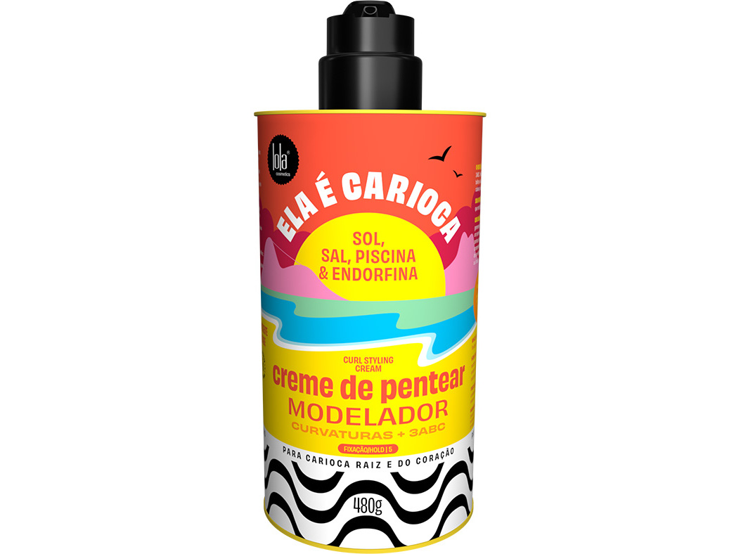 Creme pentear lola ela é carioca 3abc 480g