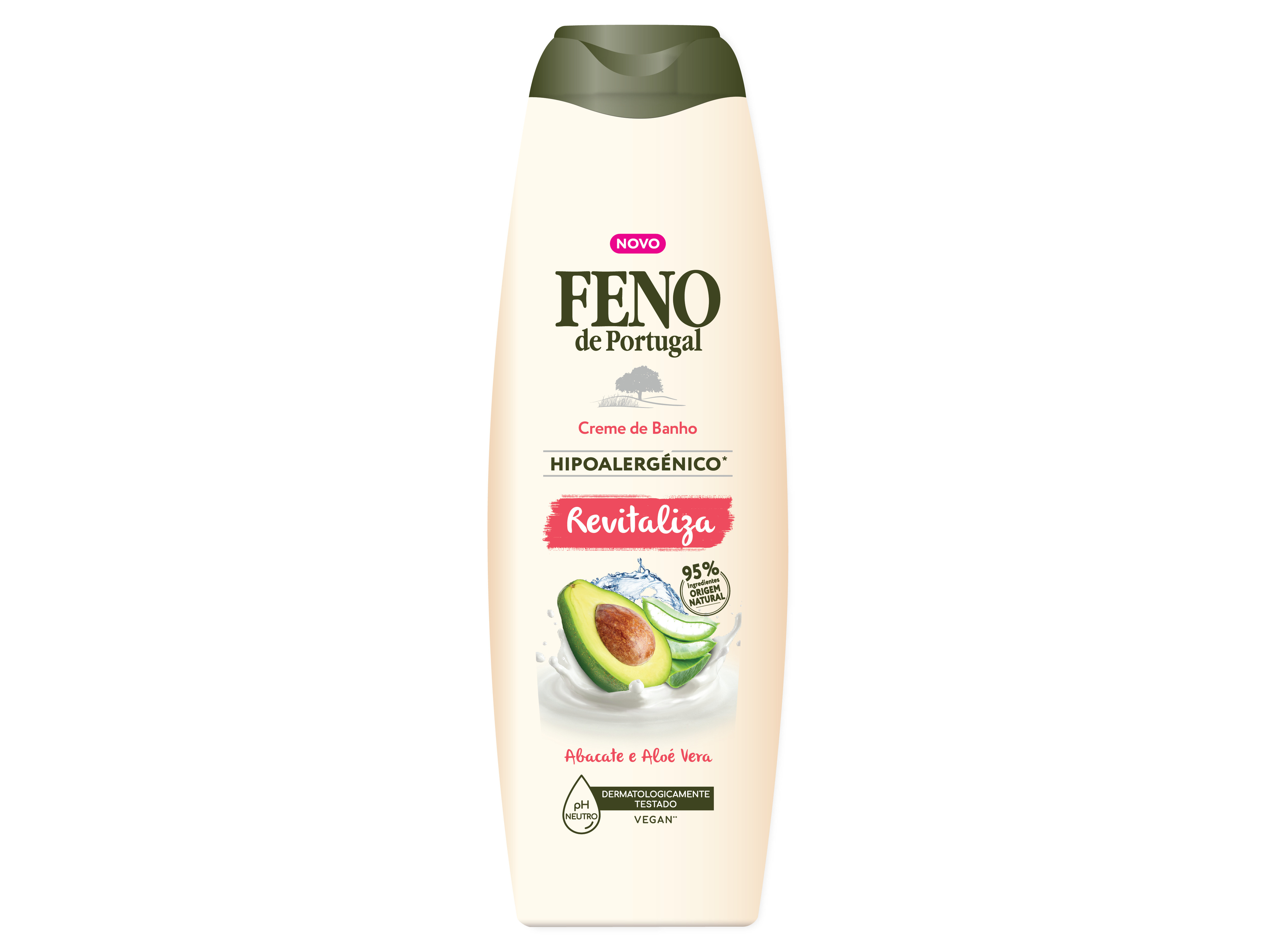 Gel banho feno portugal aloe vera e abacate 650ml
