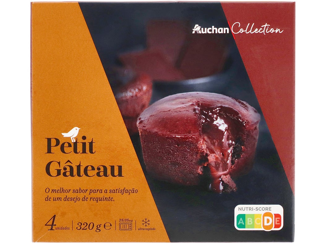 Petit Gâteau Auchan Collection Chocolate 4un 320g Auchan Collection