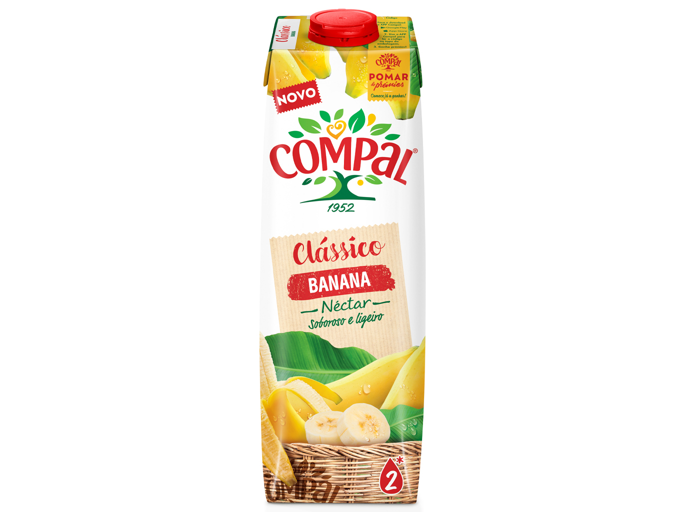 Nectar Compal Classico Banana 1l Compal