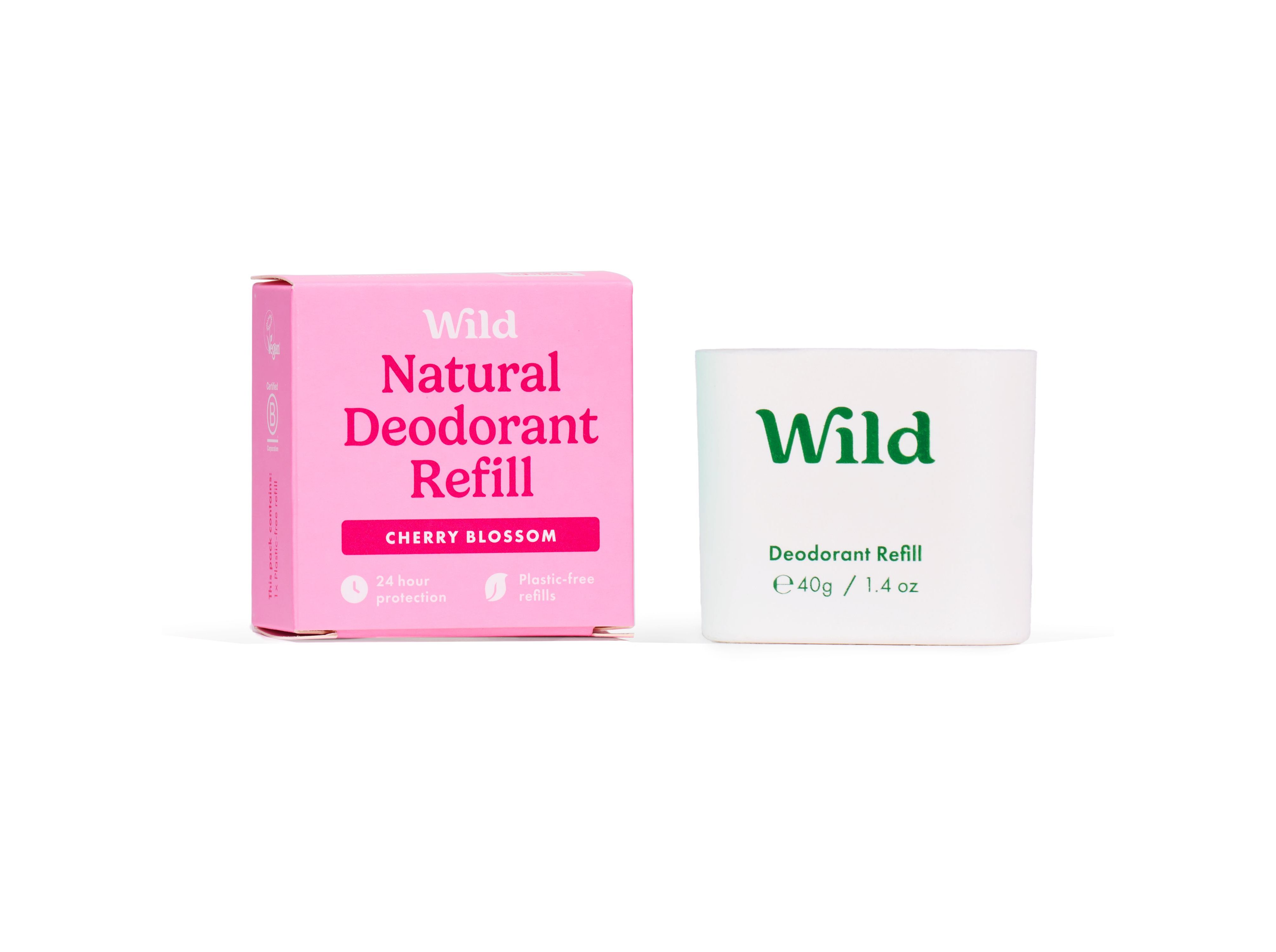 Desodorizante Wild Flor Cerej Recarga 40g