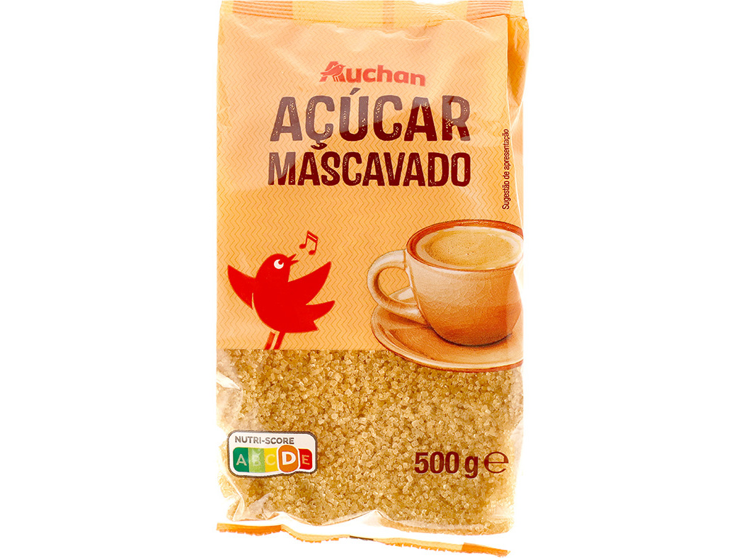 Açúcar Auchan Mascavado 500g Auchan