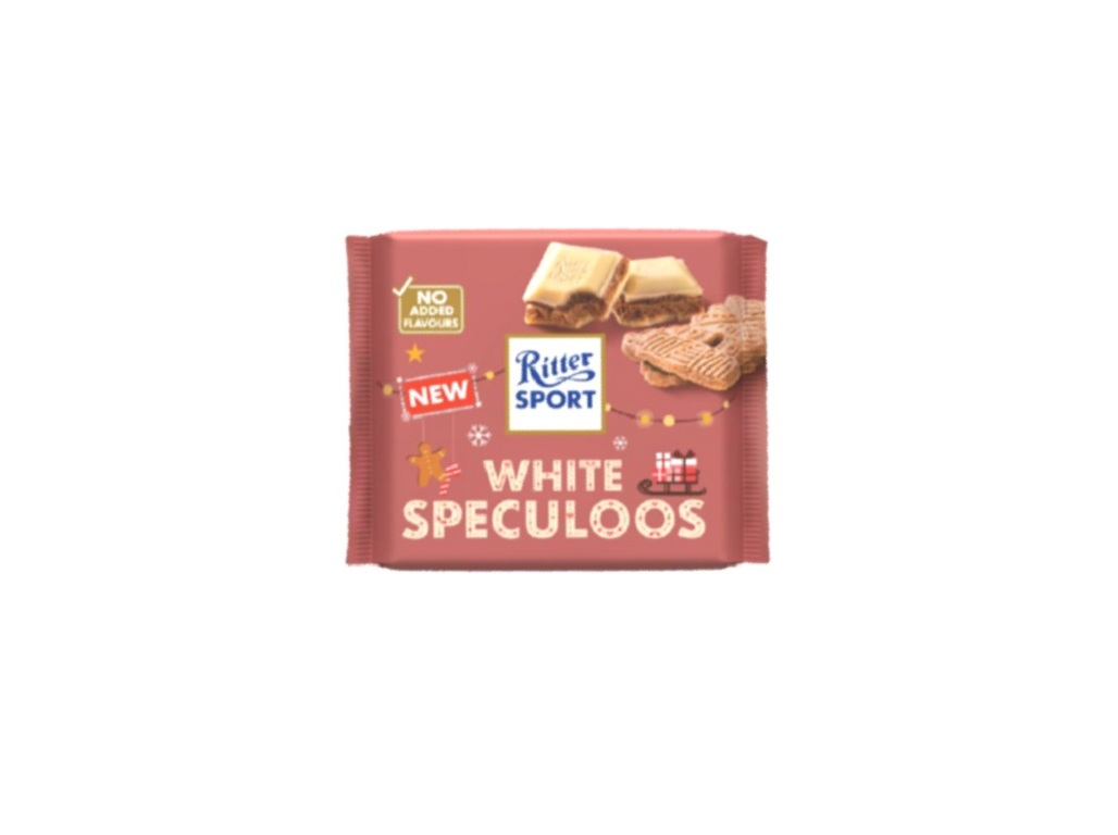 Chocolate Ritter Sport Speculoos Branco 100g
