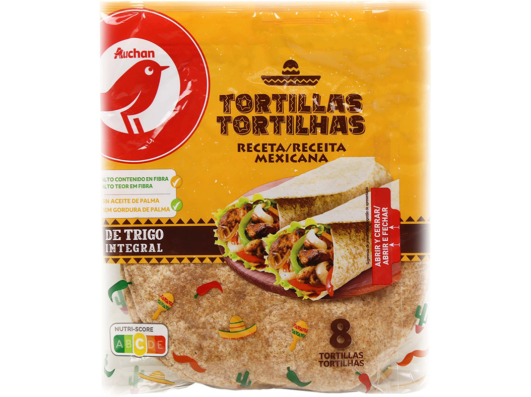 Tortilhas Auchan Integral 320 G Auchan