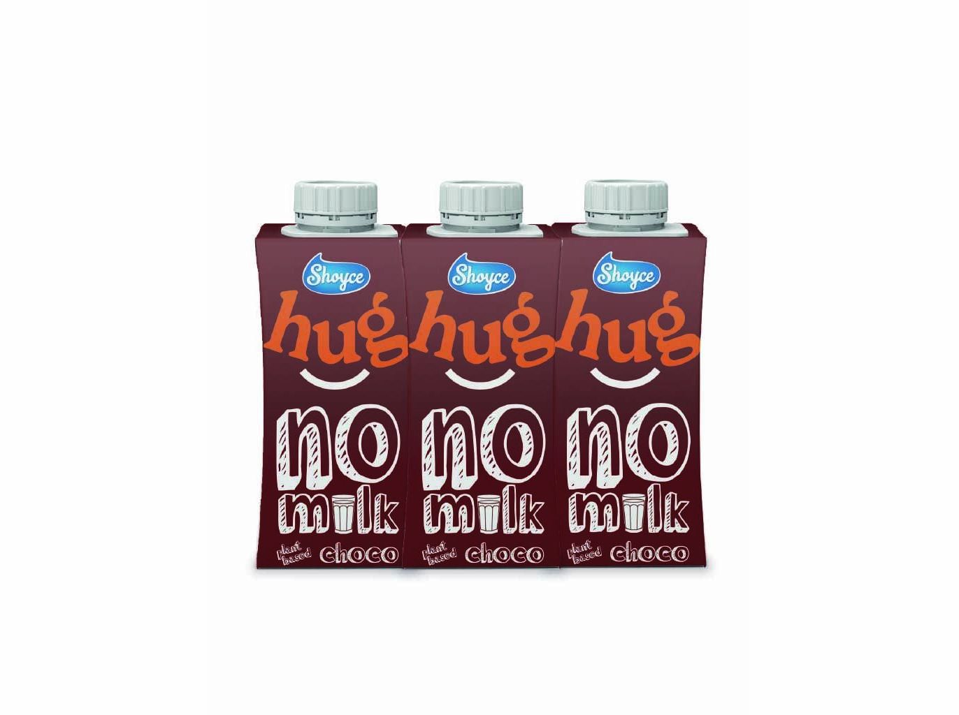 Bebida vegetal shoyce hug no milk choco 3x200ml