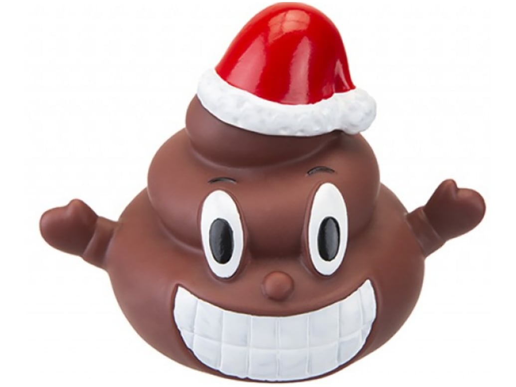 Brinquedo Natal Cão Do Art Xmas Fun Vinil 13x9cm