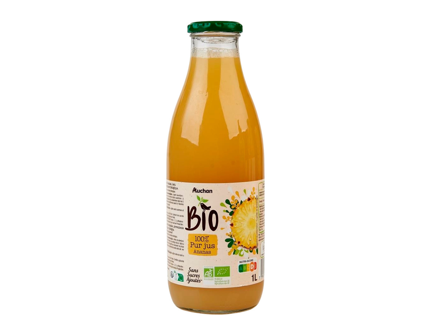 Sumo Auchan Bio Ananás 1l Auchan Bio