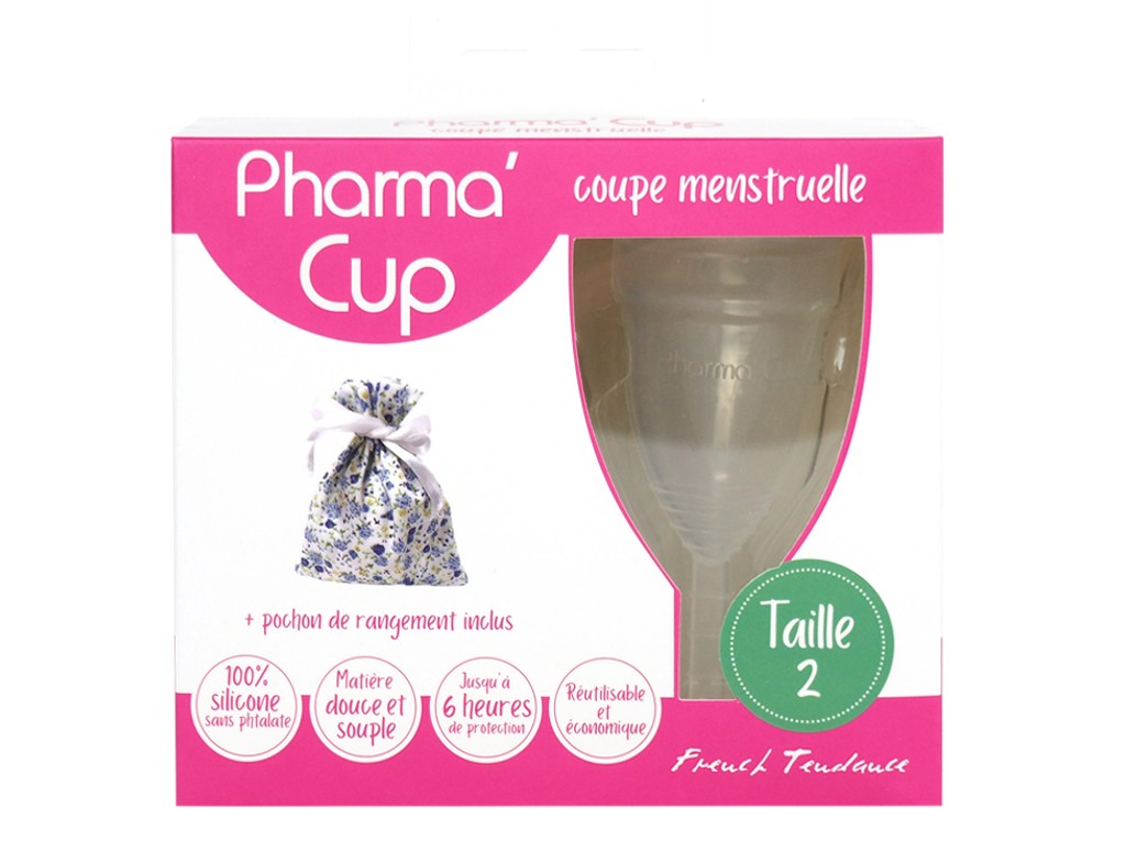 Copo menstrual pharma'cup tam 2