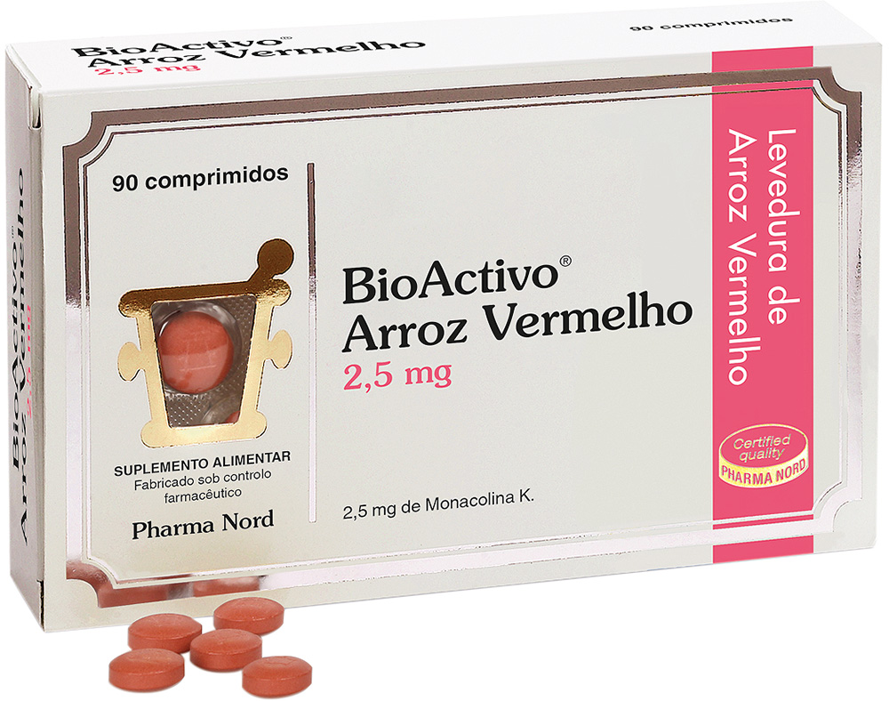 Suplemento Bioactivo Arroz Vermelho 2.5 90comp Bioactivo