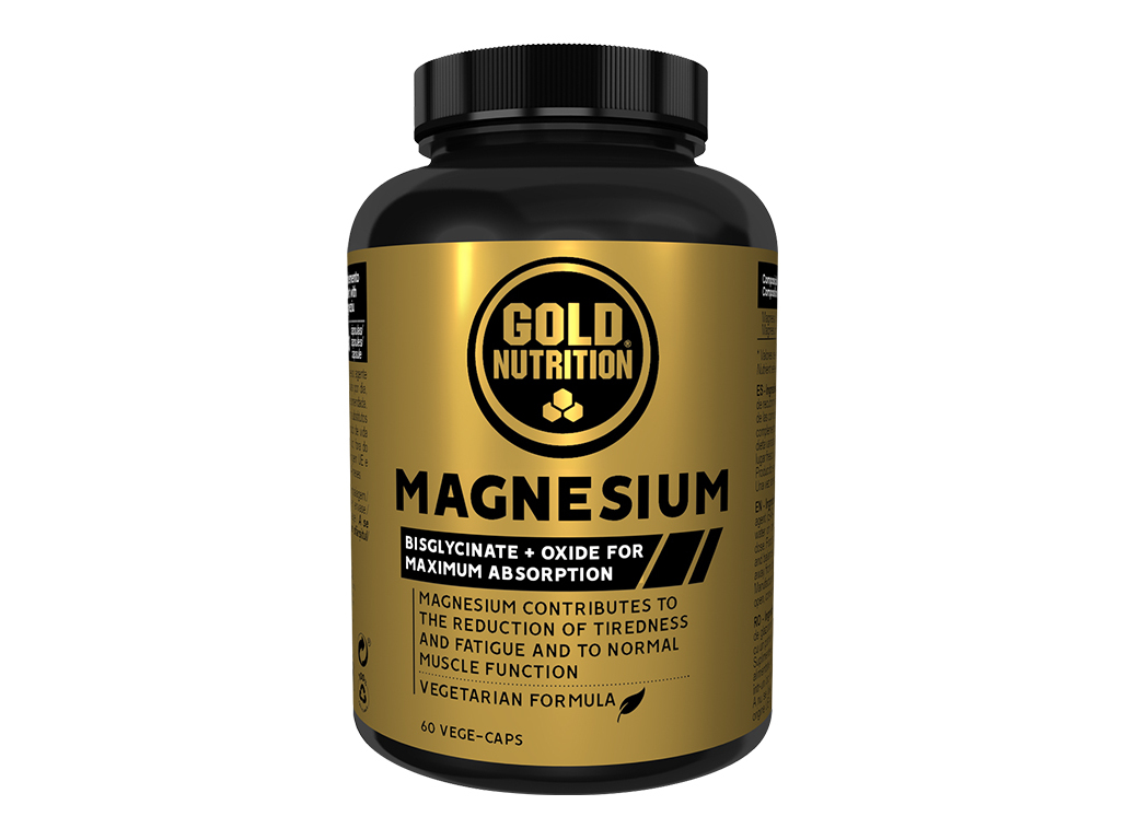 Suplemento Goldnutrition Magnésio 60 Caps Goldnutrition