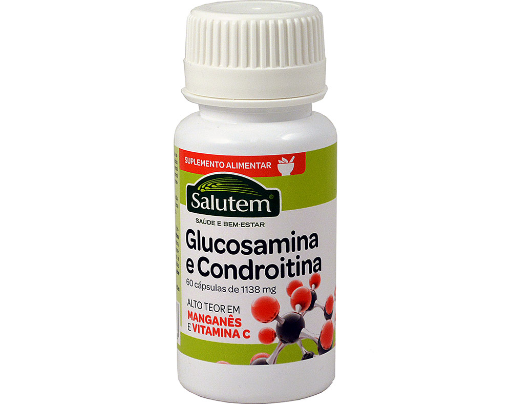Suplemento Salutem Glucosamina + Condrotina 60 Caps Salutem