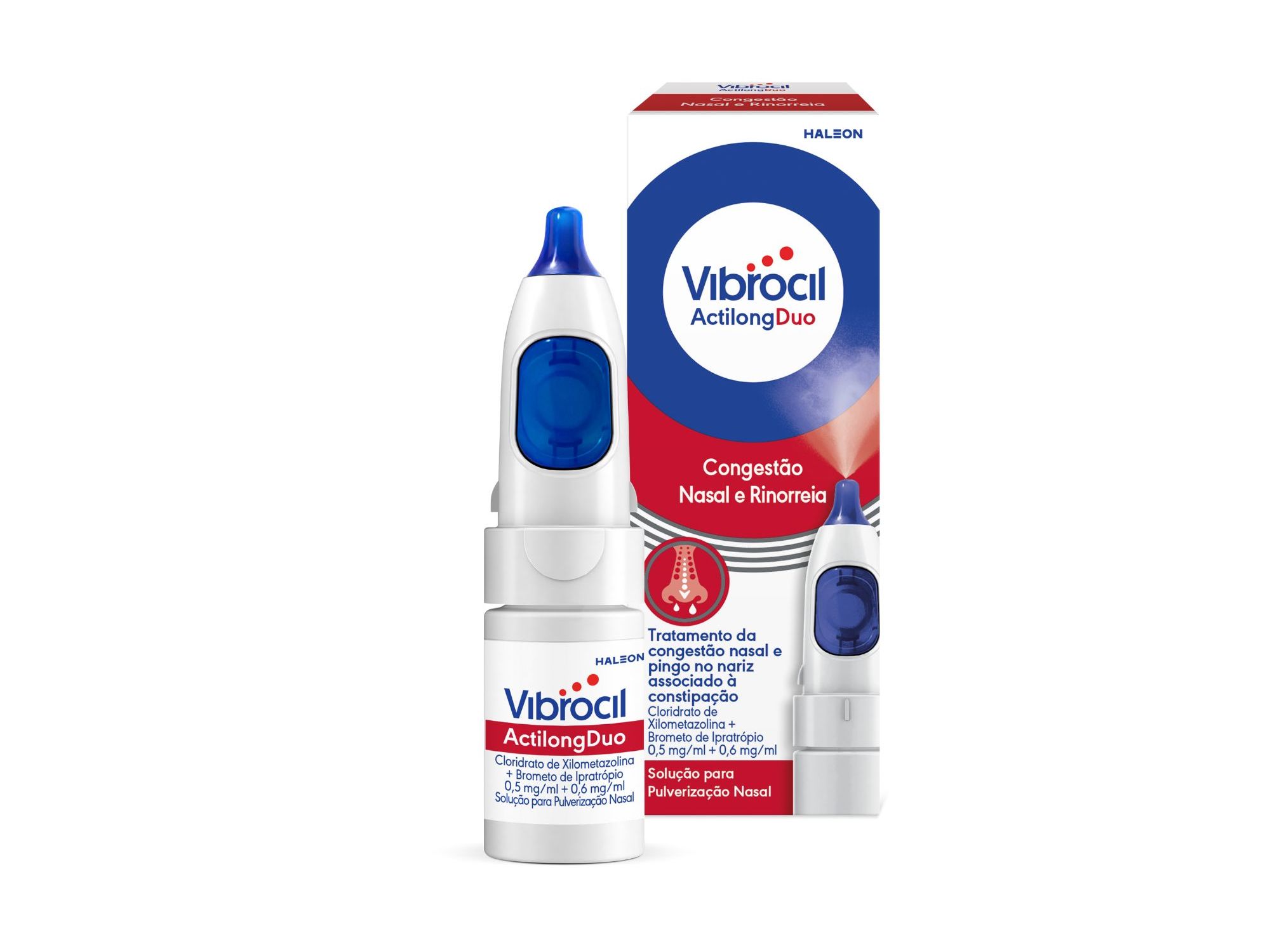 Spray Nasal Vibrocil Actilongduo 0.5+0.6mg/ml 10ml