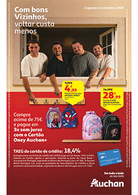 Folheto Regresso &agrave;s Aulas