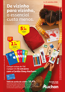 Folheto Regresso &agrave;s Aulas